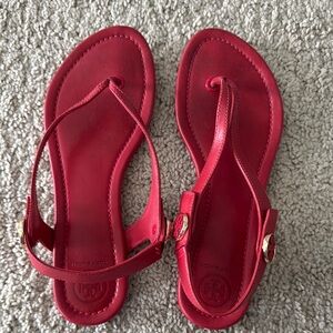 Tory Burch Red Sandals